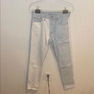 Levi’s two toned jeans